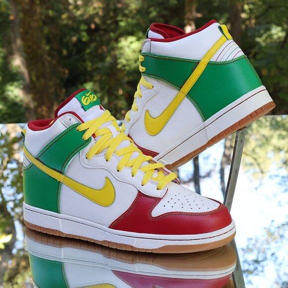 Nike Other - Nike Dunk High 6.0 Rasta 2012